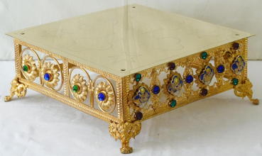 9073 Antique French Tabor
